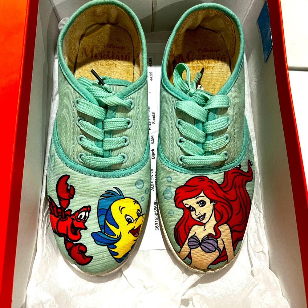 Ariel flounder sneakers